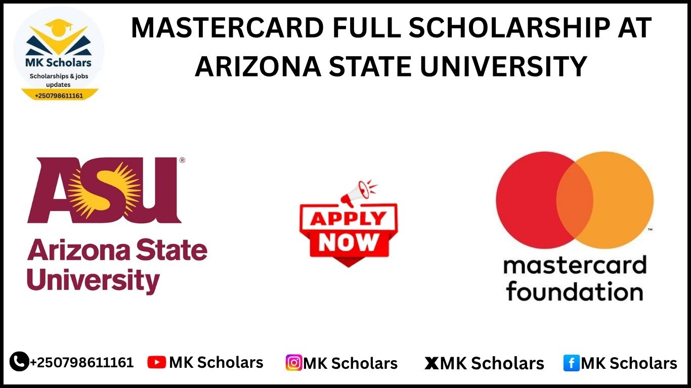 MASTERCARD FULL SCHOLARSHIP AT ARIZONA STATE UNIVERSITY – 2027/2028